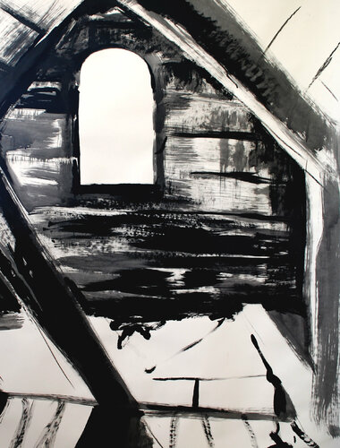 West window von Ana Asavei Pietraru, Zeichnungen kaufen auf Singulart