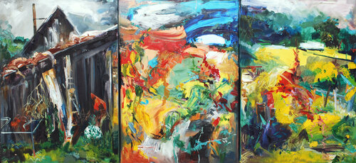 Playground. de Ana Asavei Pietraru, Pintura a la venta en Singulart