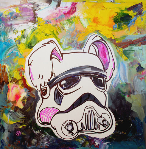 The coolest soldier de Ana Asavei Pietraru, Pintura a la venta en Singulart