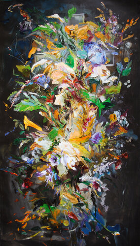 The last atmosphere. by Ana Asavei Pietraru, Painting for Sale on Singulart