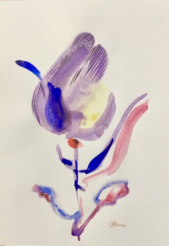 Soundes of water. by Ana Asavei Pietraru, Work on Paper for Sale on Singulart