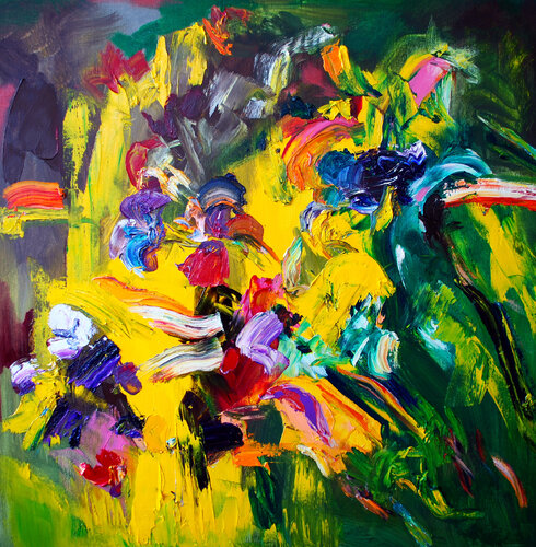 The experience. di Ana Asavei Pietraru, Pittura in vendita su Singulart