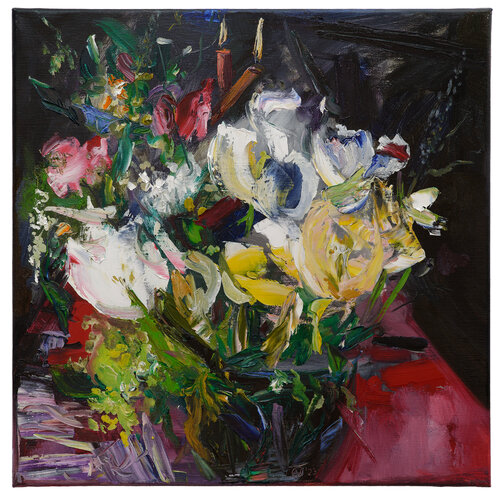 Following them in light by Ana Asavei Pietraru, Painting for Sale on Singulart