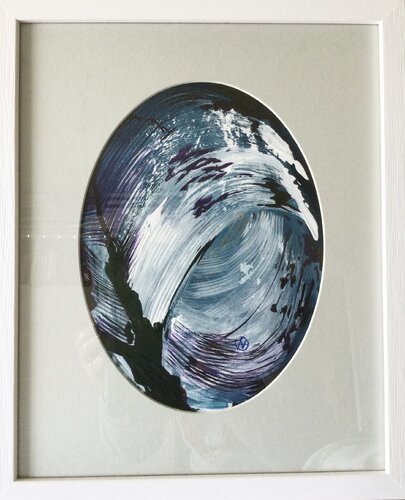 The wave of lights. von Ana Asavei Pietraru, Malerei kaufen auf Singulart