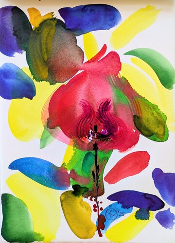 Sound of colors by Ana Asavei Pietraru, Work on Paper for Sale on Singulart