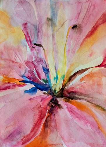 Insede a Lily. by Ana Asavei Pietraru, Work on Paper for Sale on Singulart