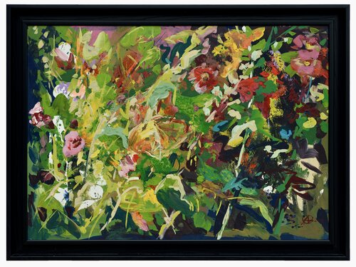 Floral exposure van Ana Asavei Pietraru, Schilderij te koop op Singulart