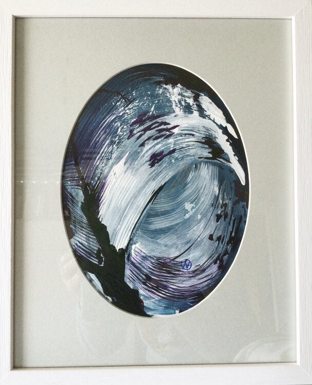 The wave of lights. Ana Asavei Pietraru