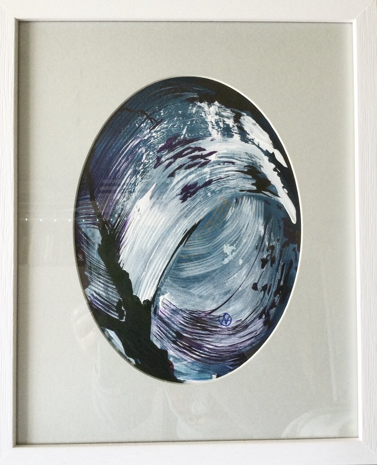 The wave of lights. Ana Asavei Pietraru Dipinto originale in vendita