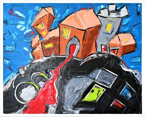 Le Château van Benoit Andre, Schilderij te koop op Singulart