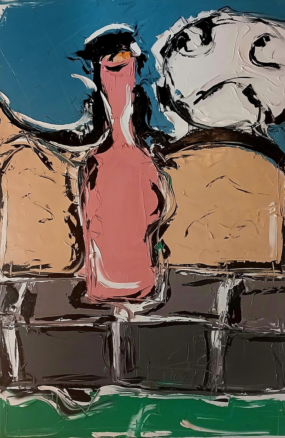 La bouteille de rosé Benoit Andre