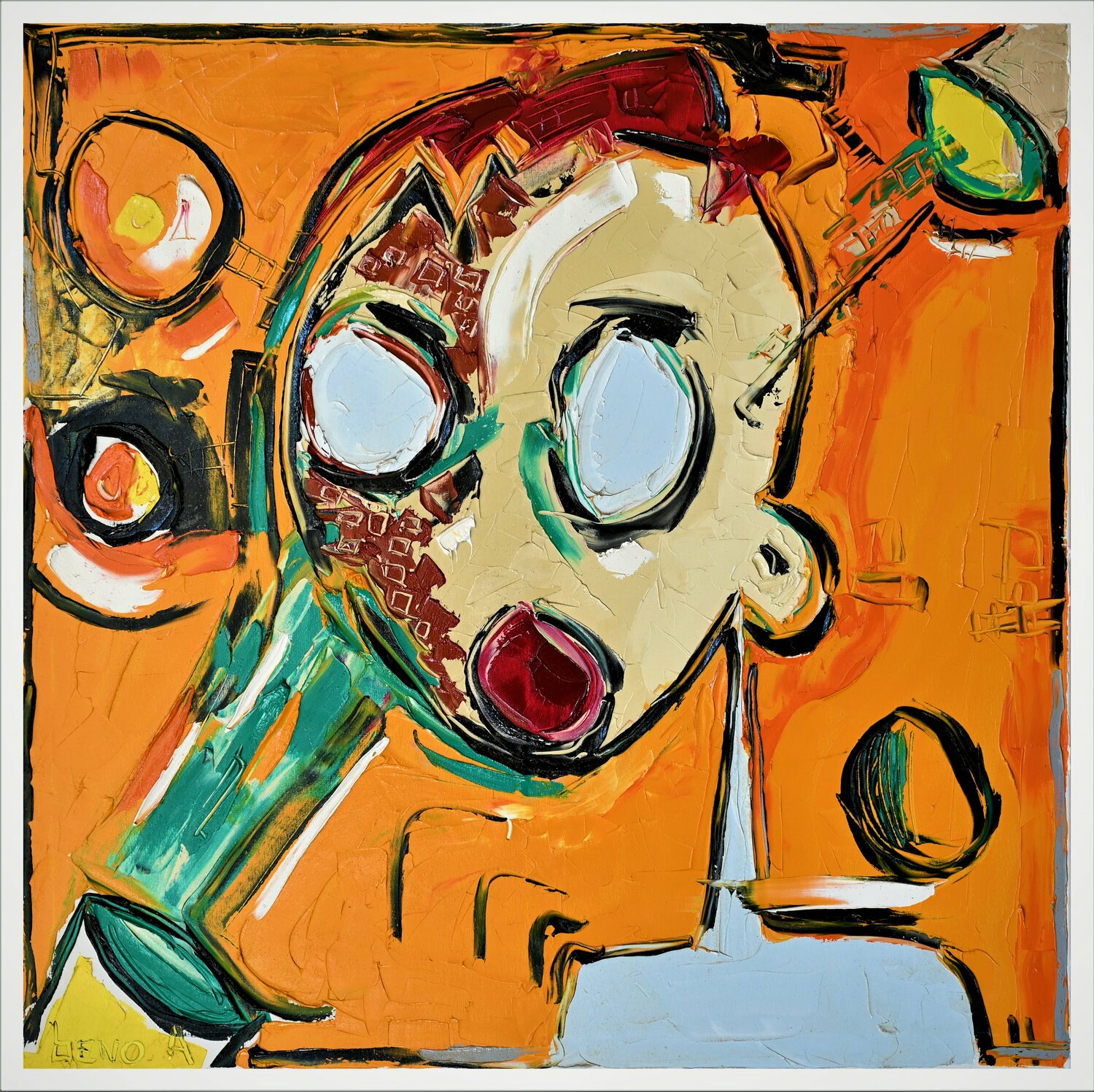 Tête orange Benoit Andre