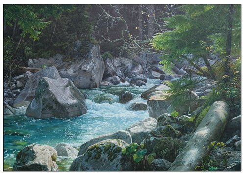 Listen to the sound of the mountain stream Emil Mlynárčik