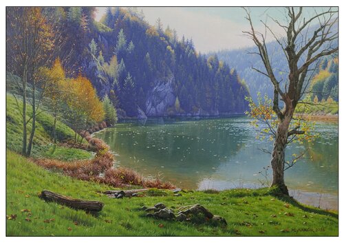 Creek by Emil Mlynárčik, Painting for Sale on Singulart
