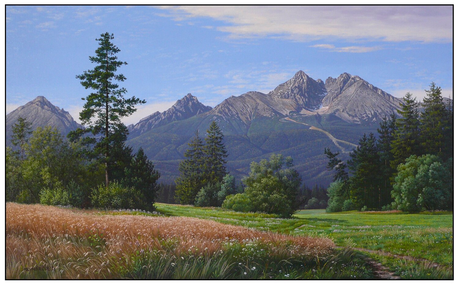 Summer under the Tatras Emil Mlynárčik