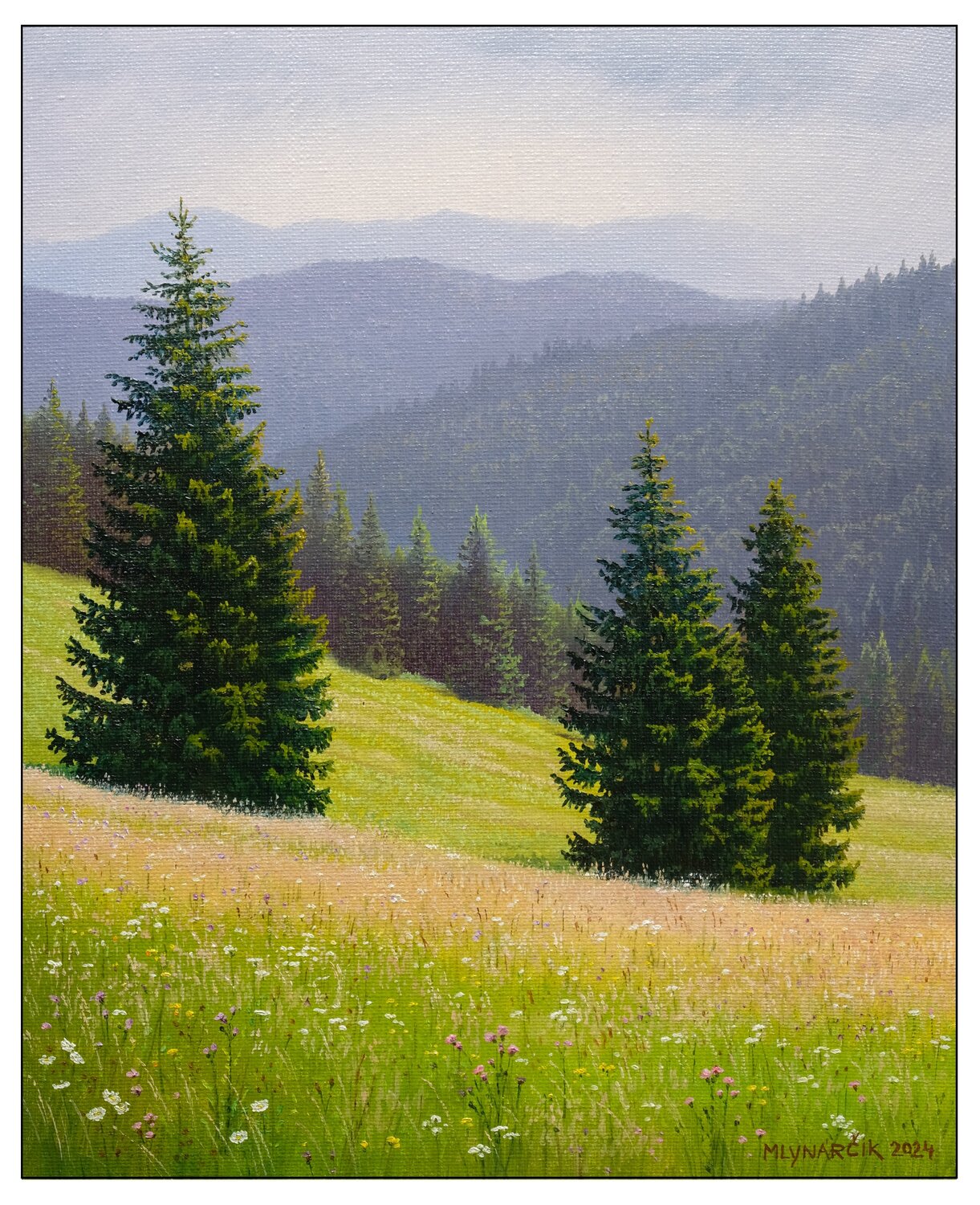 Summer meadow Emil Mlynárčik