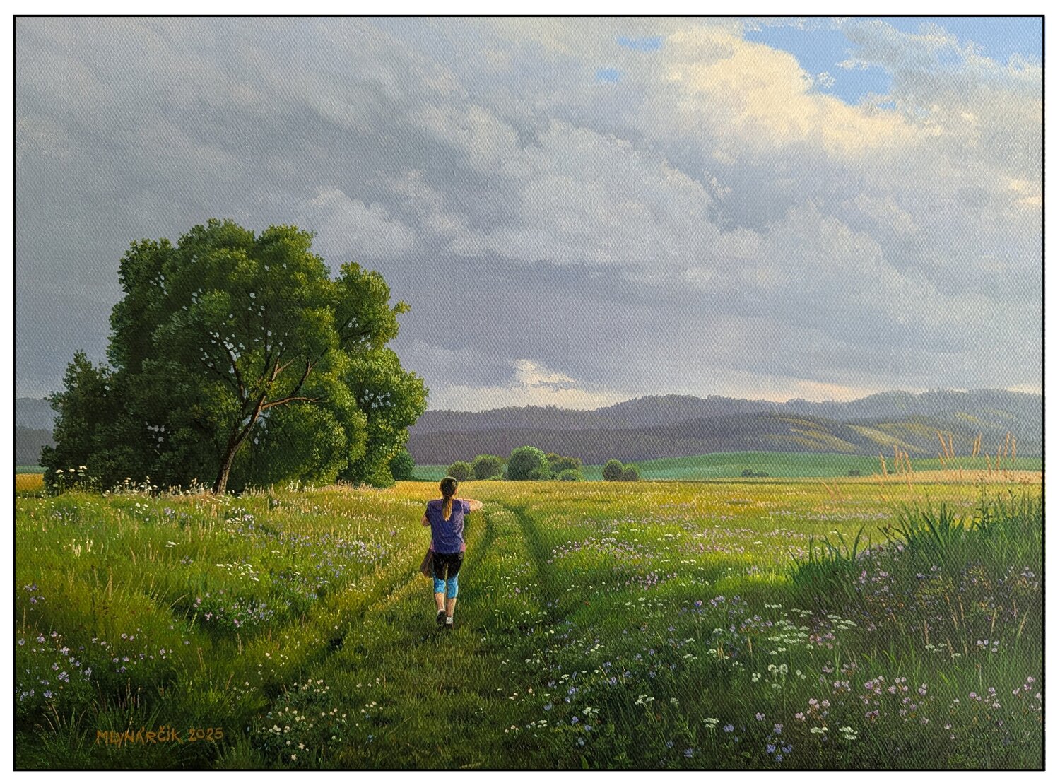 Early evening walk Emil Mlynárčik