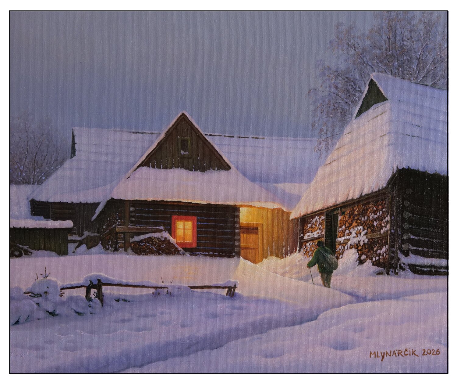 Returning home Emil Mlynárčik