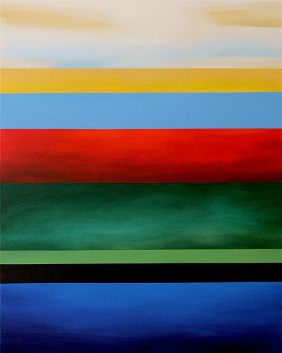 Zen-scape par naoko Paluszak, Peinture en vente sur Singulart