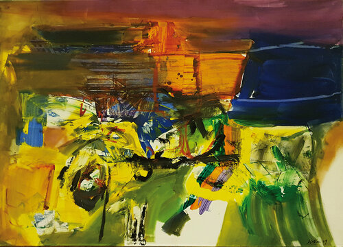 Abendwind von Wilhelm Kollar, Malerei kaufen auf Singulart