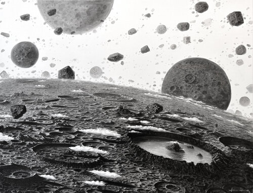 Resiliencia di Leodan García Pérez, Disegno in vendita su Singulart