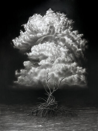 Manglar marginal by Leodan García Pérez, Painting for Sale on Singulart