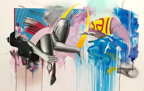 Nadir (by Daniele Carrubba & Vittorioso) von Emanuele Vittorioso, Malerei kaufen auf Singulart