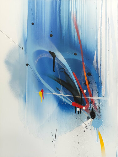 Blueshift 09 di Emanuele Vittorioso, Pittura in vendita su Singulart