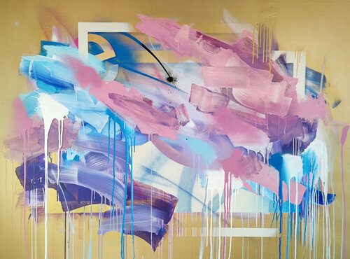 The Ecstasy Of Gold di Emanuele Vittorioso, Pittura in vendita su Singulart