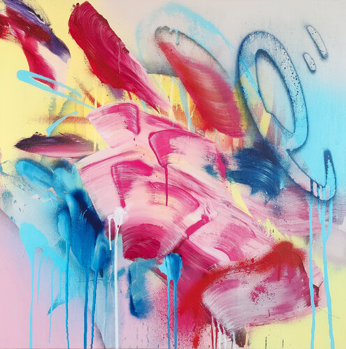 Pinkish van Emanuele Vittorioso, Schilderij te koop op Singulart