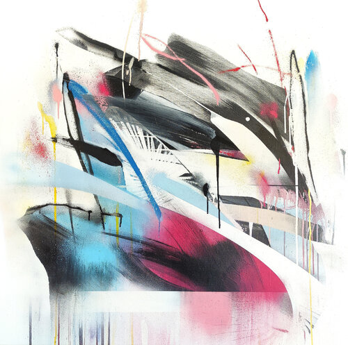 Sciarada 03 van Emanuele Vittorioso, Schilderij te koop op Singulart