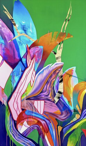 Hold Back The River di Emanuele Vittorioso, Pittura in vendita su Singulart