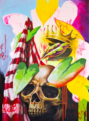 The Arrogance Of Crowns de Emanuele Vittorioso, Pintura a la venta en Singulart