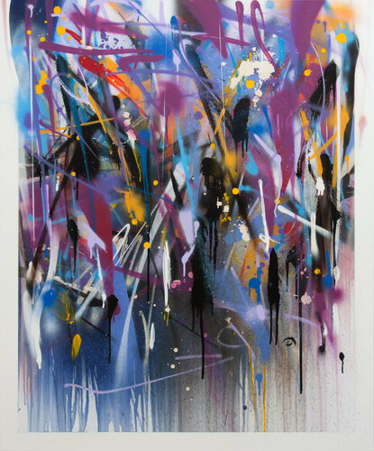 Chaos Lives In Everything van Emanuele Vittorioso, Schilderij te koop op Singulart