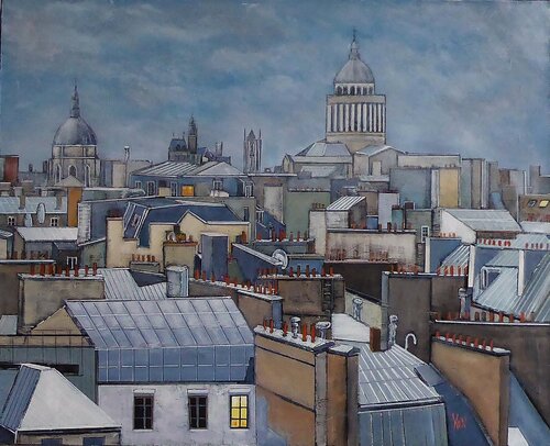 matin d'hiver van Jean-Michel Yon, Schilderij te koop op Singulart