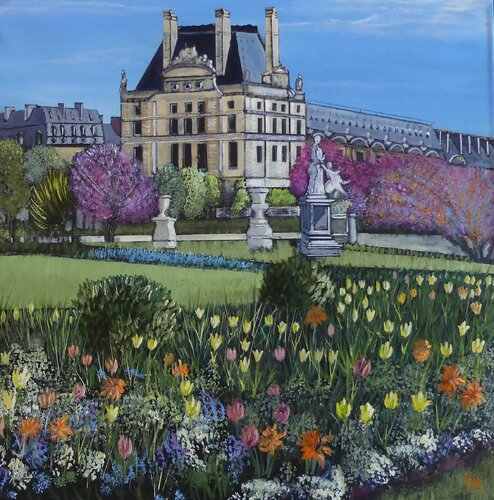 le printemps von Jean-Michel Yon, Malerei kaufen auf Singulart