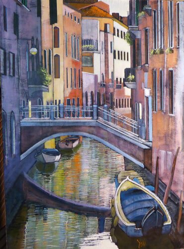 lumiere de venise di Jean-Michel Yon, Pittura in vendita su Singulart
