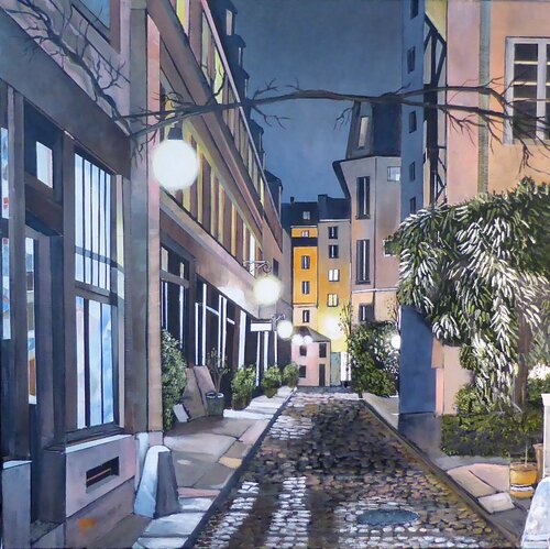 NUIT van Jean-Michel Yon, Schilderij te koop op Singulart