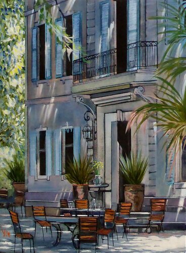 soir d'été 2 van Jean-Michel Yon, Schilderij te koop op Singulart