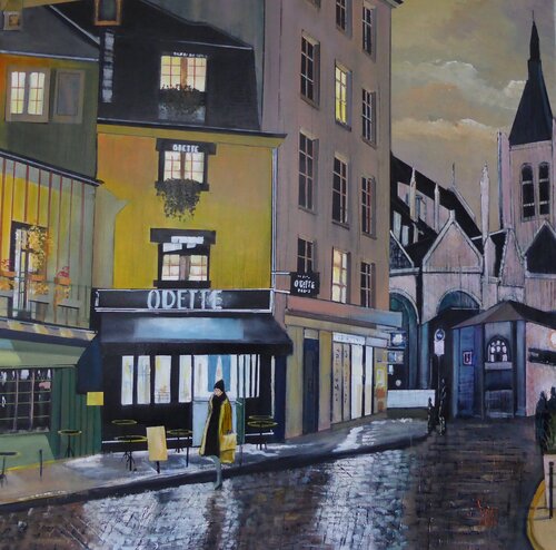 la parisienne di Jean-Michel Yon, Pittura in vendita su Singulart