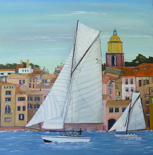 les voiles de saint tropez Jean-Michel Yon