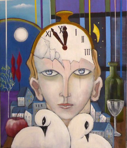 la tendresse by Jean-Michel Yon, Painting for Sale on Singulart