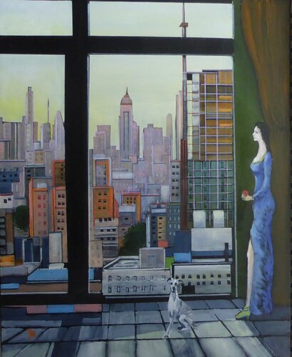 la promenade van Jean-Michel Yon, Schilderij te koop op Singulart