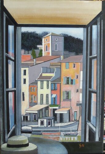 MEDITERANNée van Jean-Michel Yon, Schilderij te koop op Singulart