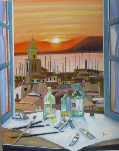 envie d'artiste van Jean-Michel Yon, Schilderij te koop op Singulart