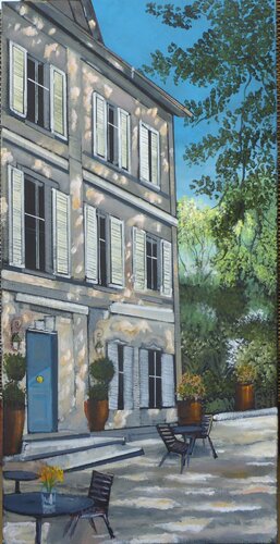 le manoir von Jean-Michel Yon, Malerei kaufen auf Singulart