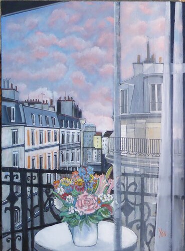 un matin a Paris von Jean-Michel Yon, Malerei kaufen auf Singulart