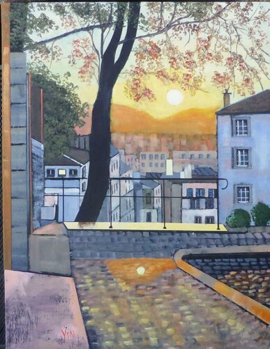 juillet 2025 by Jean-Michel Yon, Painting for Sale on Singulart