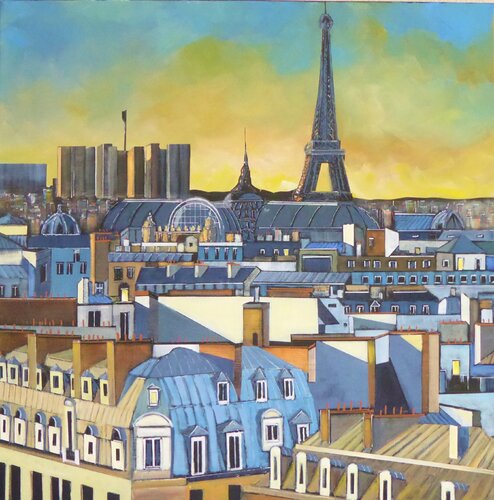 Soir d'ete van Jean-Michel Yon, Schilderij te koop op Singulart