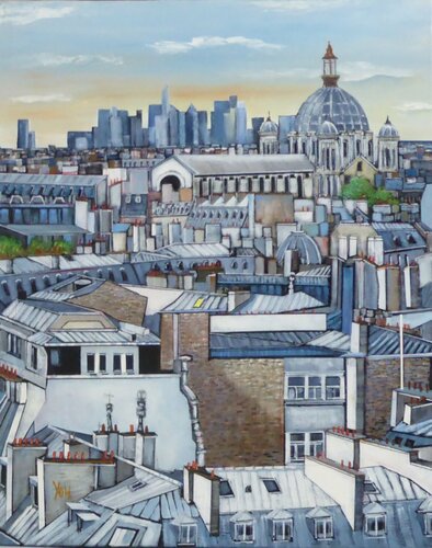 paris van Jean-Michel Yon, Schilderij te koop op Singulart